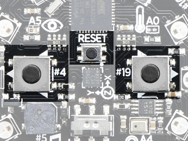 Circuit Playground buttons